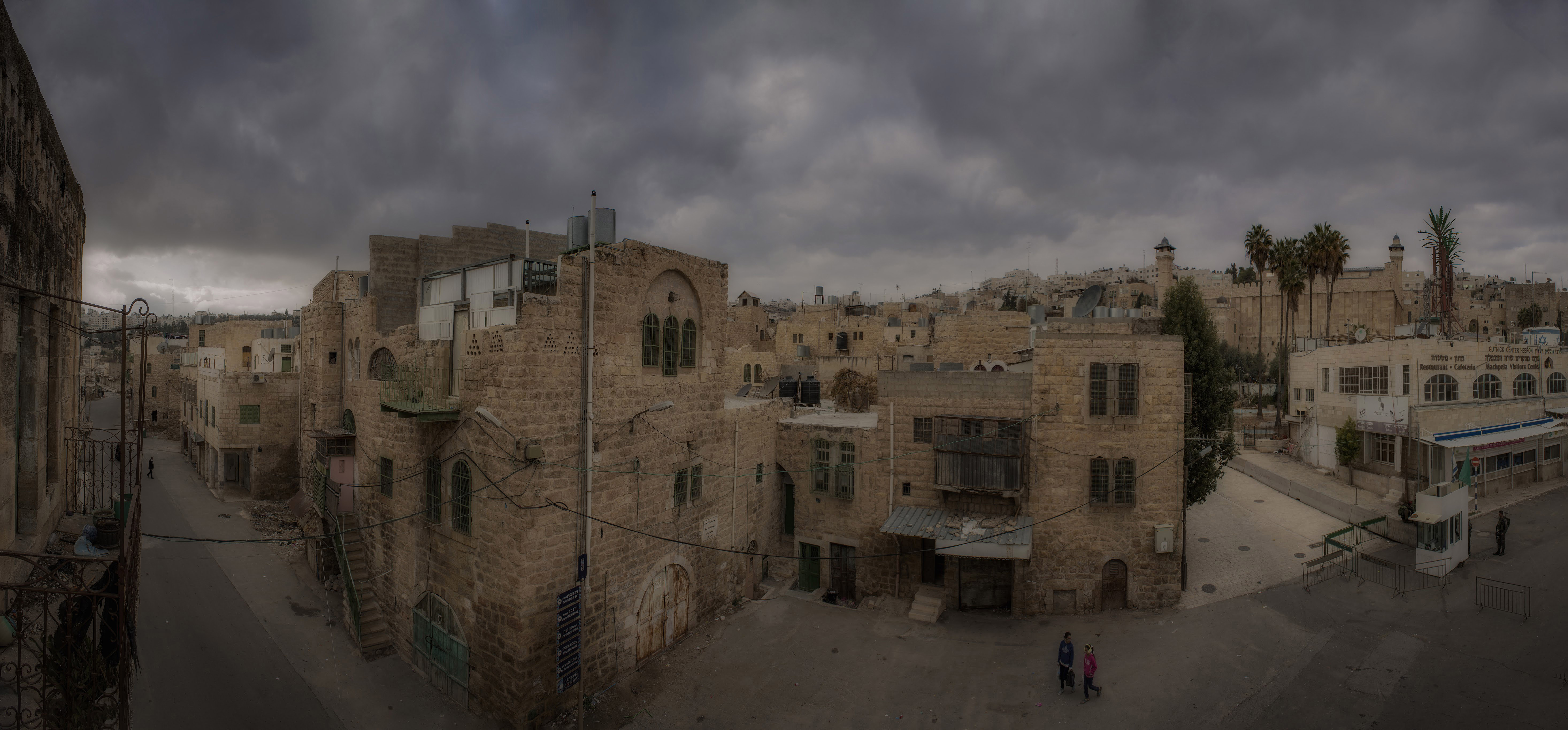 Hebron city in Palestine, A historic holy city, where the tombs of the prophets and their wives, It was a city full of residents, But the occupation came on the pretext of religious, expelled its residents and committed massacres, And make it a semi-empty city