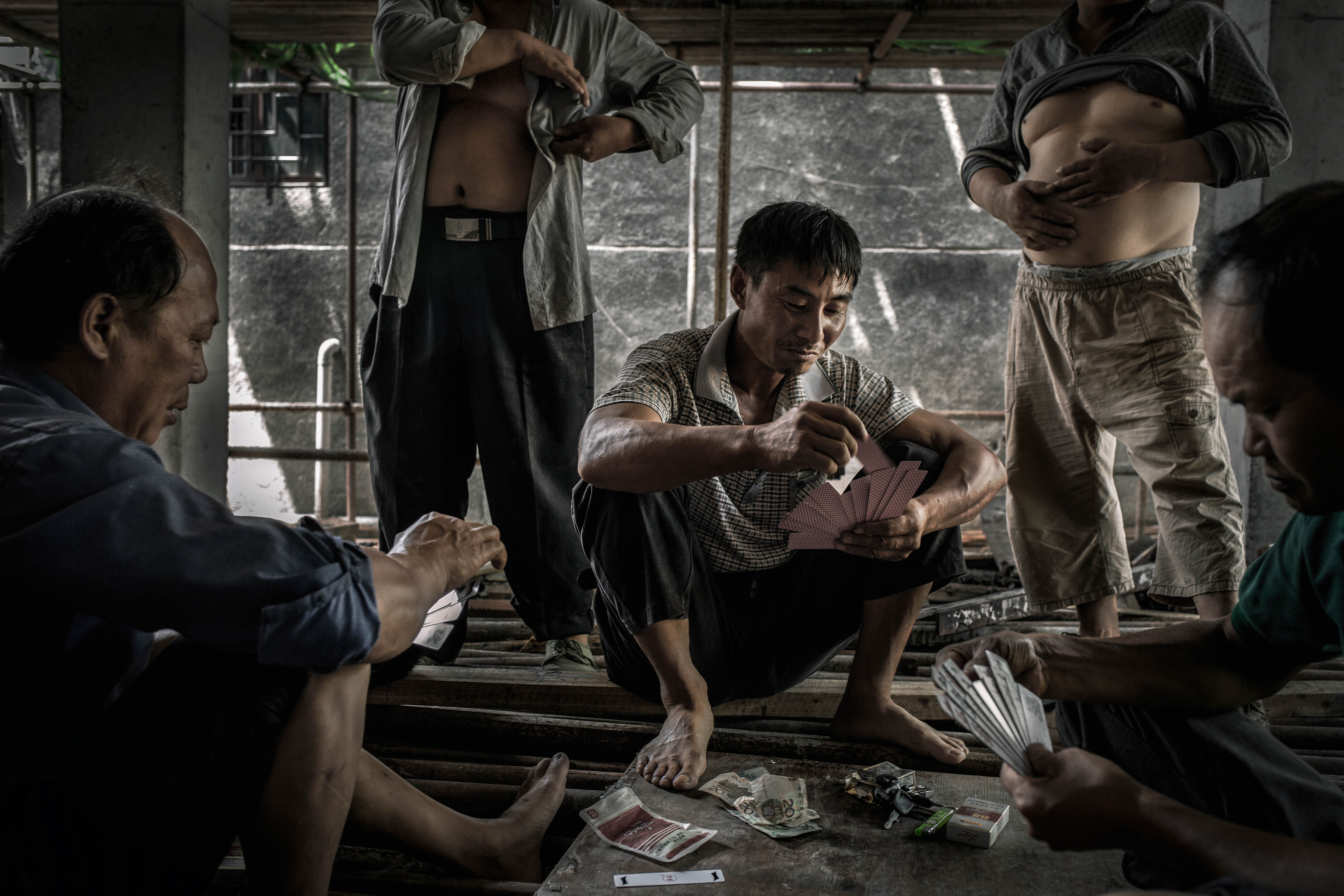 Workers resting in a Site in China .
“Rural” is the memory, the forgetfulness, and the beauty eternalized through the constant and eternal past in this photographic project. These photos represent a single moment, a painting, of the past, which disappears as modernity, in a path without return.