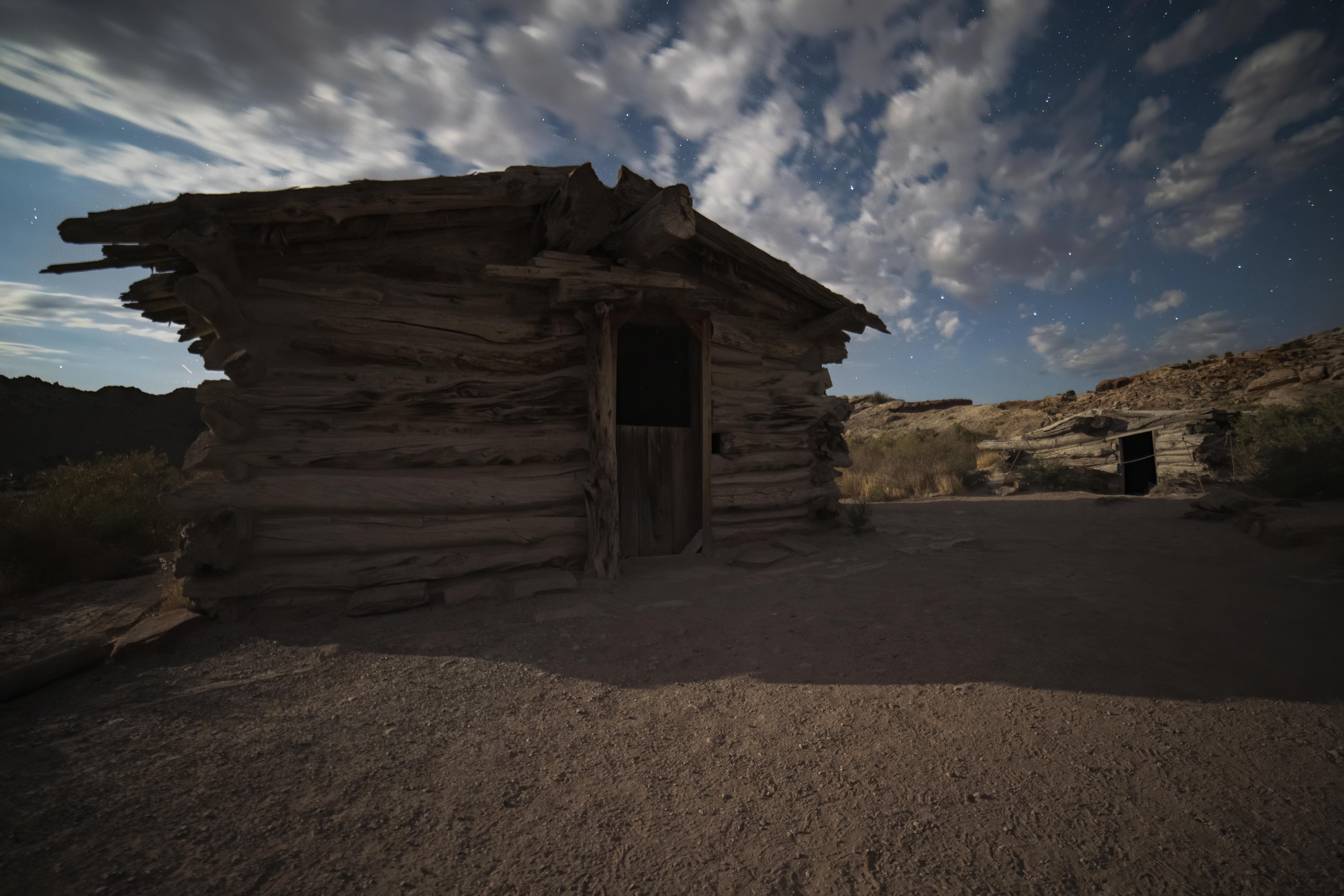 While we've seen what time has done to the Earth's landscape over millions of years, in so little time humans have had a big impact. It started off slowly: European settlers lived in homes such as this just as little as 100 years ago.