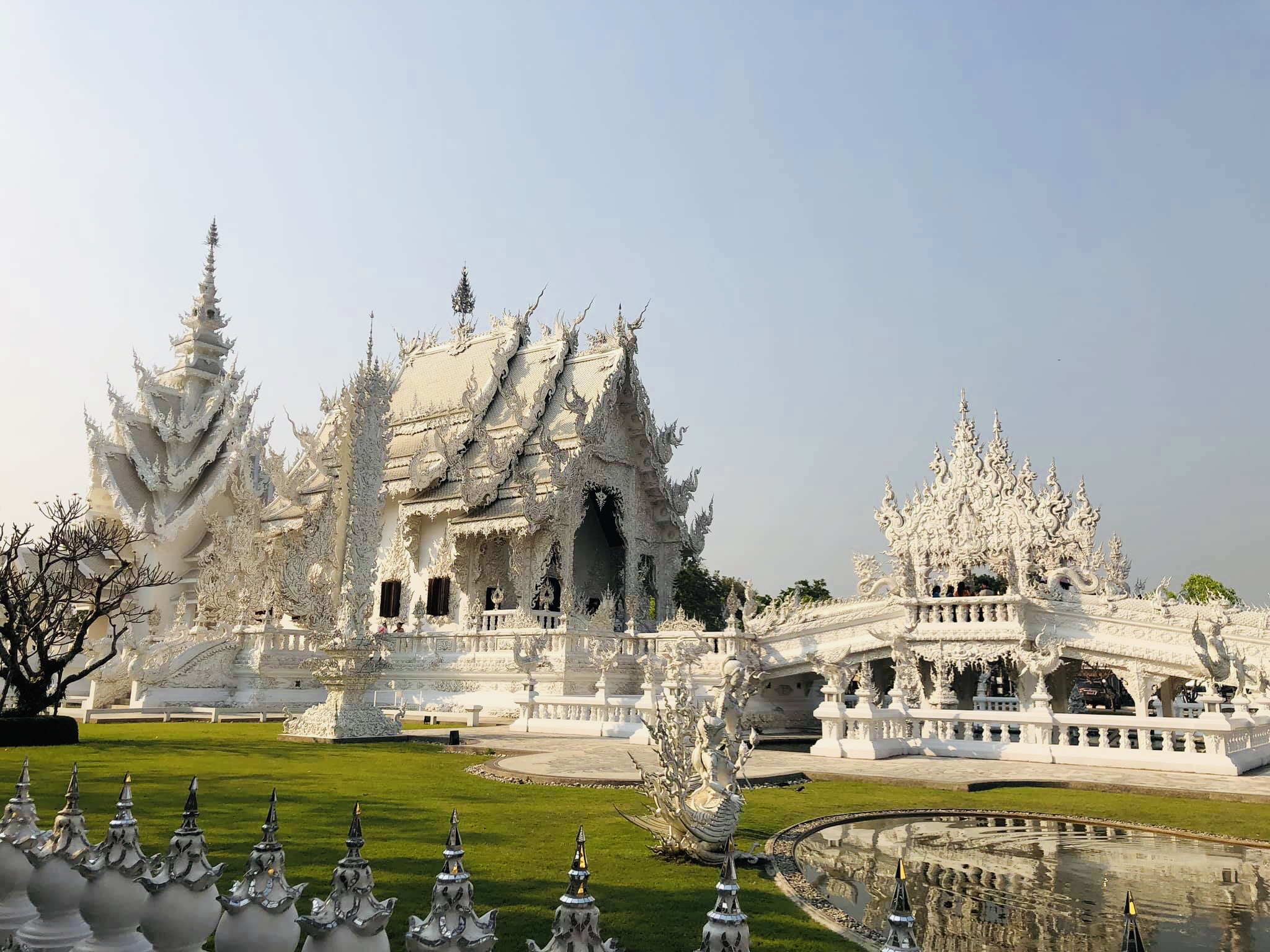 White Temple, Rong Kun Temple Buddhism temple in the North of Thailand