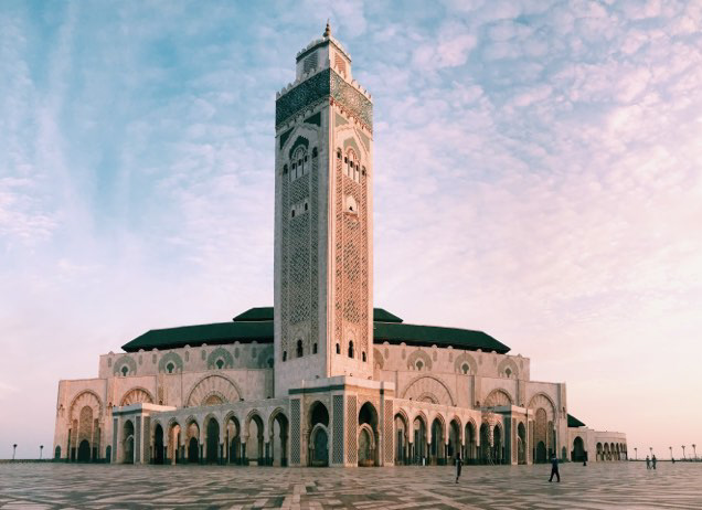 Religion - Hassan II Mosque in Casablanca. Only a new exquisite piece of architecture but overwhelmingly beautiful with its phenomenal size and thought behind it.