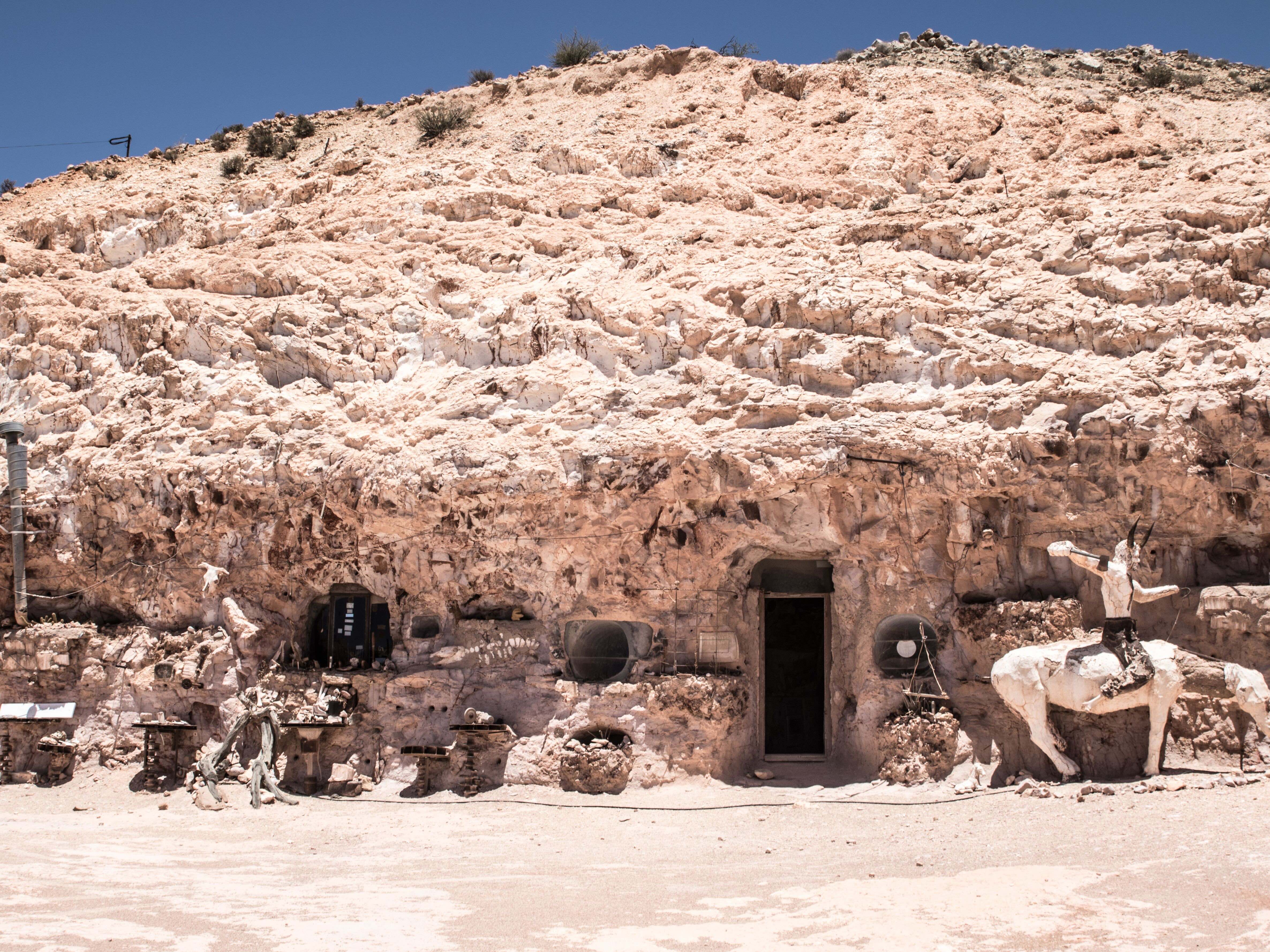 Coober Pedy, an underground village in the Australian desert 