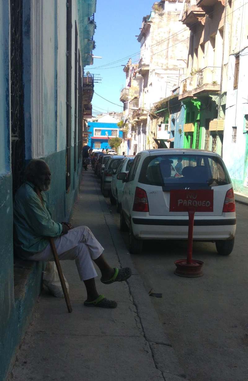 The backstreets of Cuba.