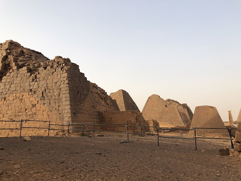 The Meroe Pyramids.