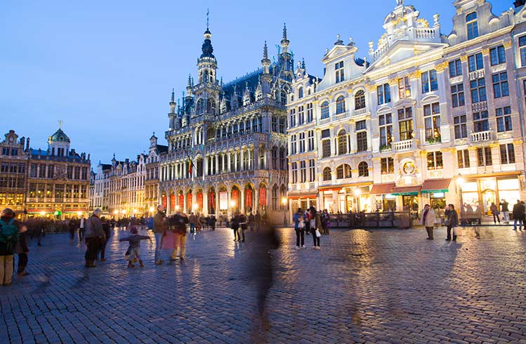 The Grand Palace in Belgium