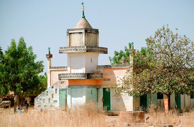 A mosque in Ouagadougou, the capital of Burkina Faso