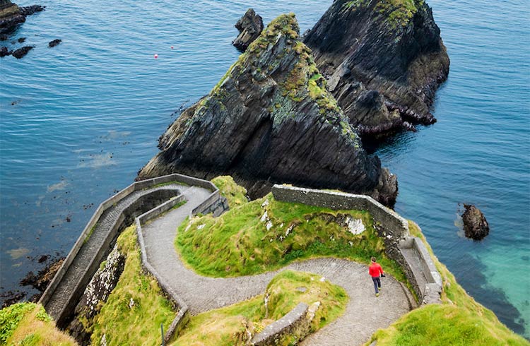 Dunquin pier (Dún Chaoin), Dingle peninsula, County Kerry, Munster province, Ireland