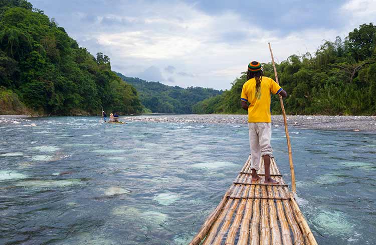 Bamboo Rafting on the Rio Grande, Jamaica