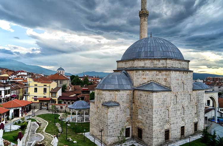 Sofi Sinan Pasha Mosque in Prizren, Kosovo