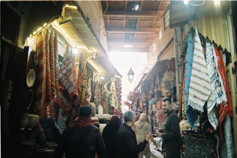 A slice of daily life in the Fez medina, where every alley is alive with colour and conversation.
