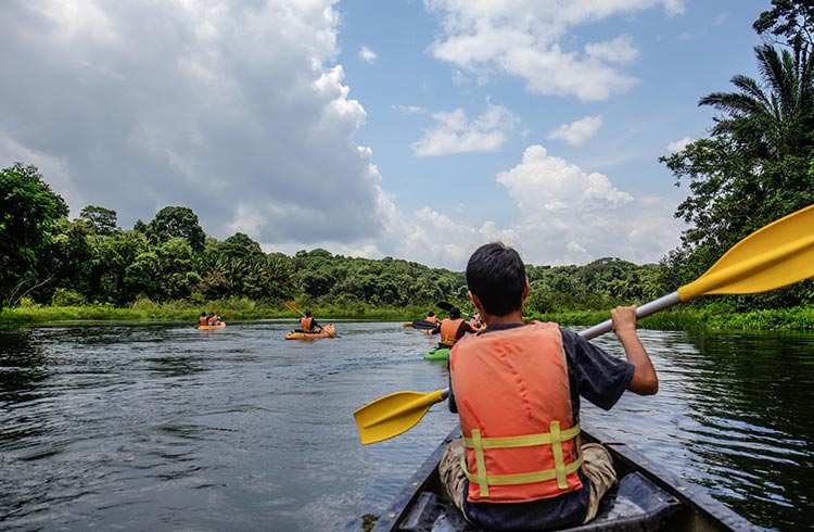 Kayaking in Panama