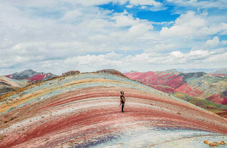 Rainbow mountain, Peru