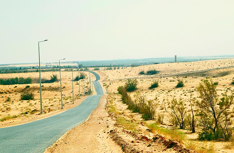 Roads in Buraydah, Saudi Arabia