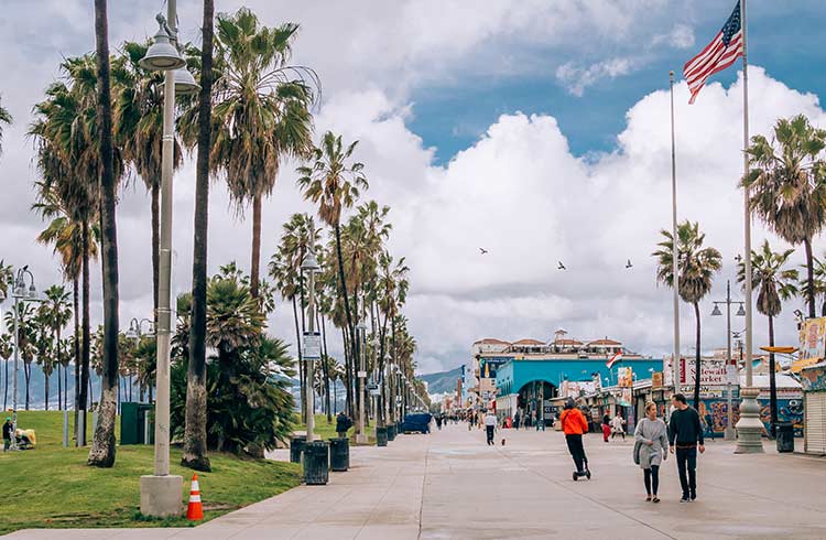 Santa Monica Boardwalk, Los Angeles, United States