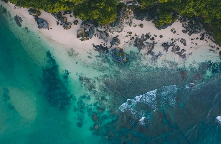 A beach in Bali, Indonesia