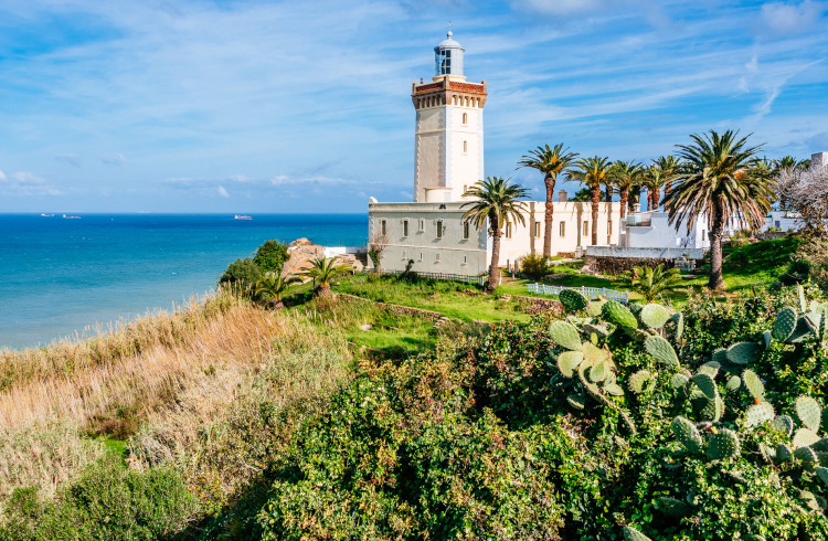 TCap Spartel Lighthouse near Tangier Morocco